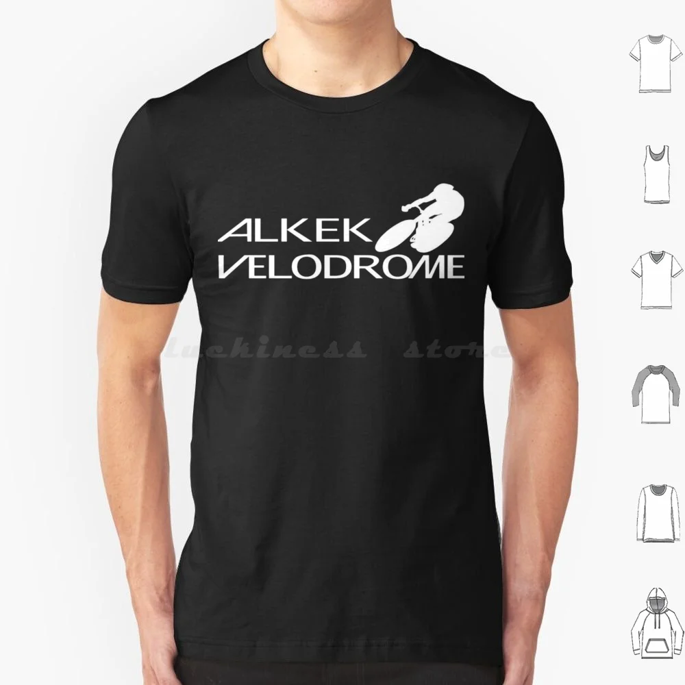 تي شيرت كلاسيكي بشعار Alkek Velodrome مقاس كبير 100% قطن شعار Alkek Velodrome كلاسيكي