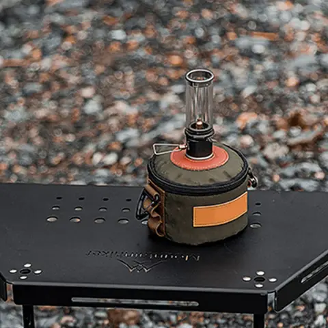 Campinggaslykta Butangaslykta Multifunktionell gasljuslykta Metall Bärbar tältlykta för campingpicknick 10 best sales gasljus - №6