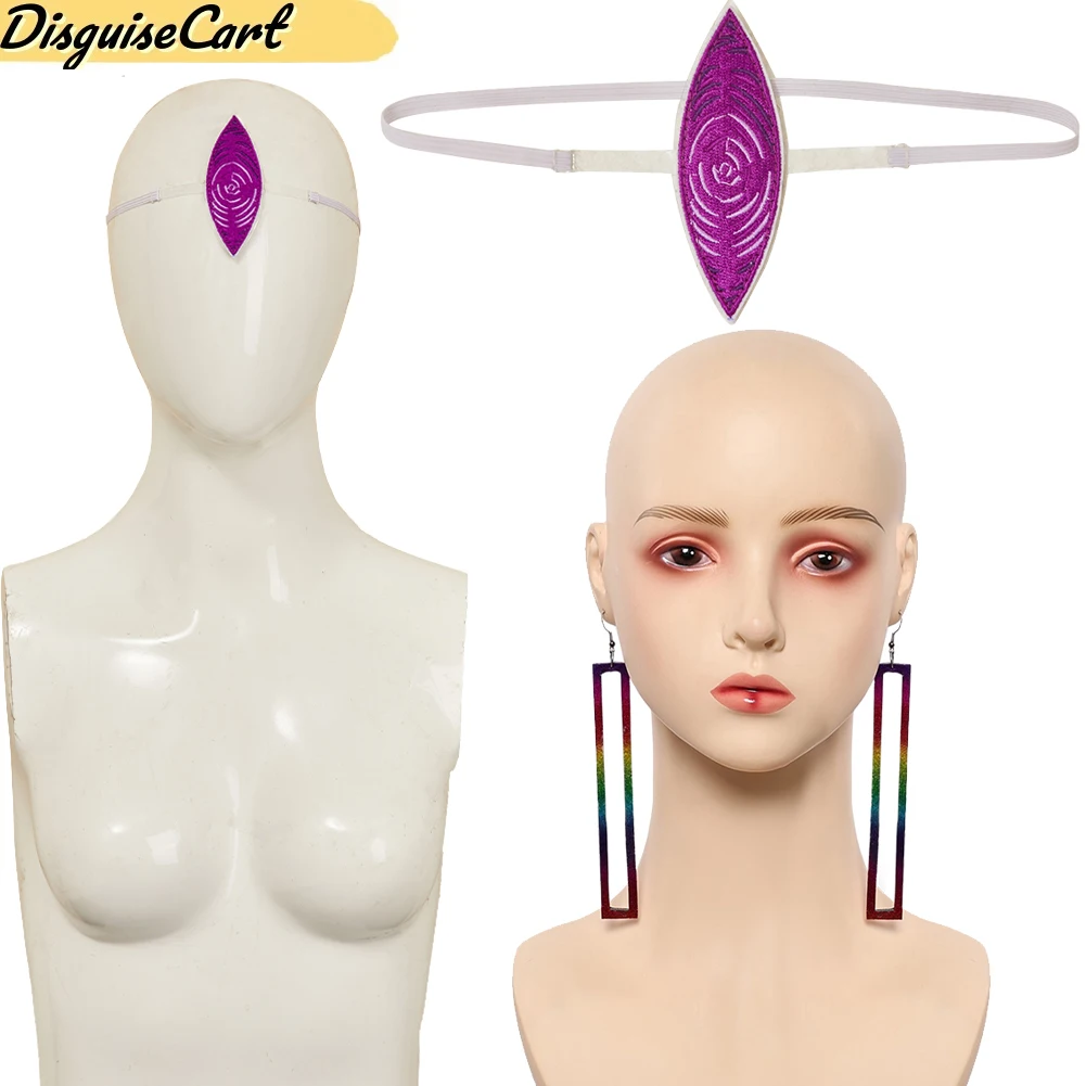 أنيمي Dandadan Jiji أغطية الرأس أقراط ملونة الأذن كليب القبعات كرنفال ملابس زي الهالوين التأثيري الدعائم الملحقات