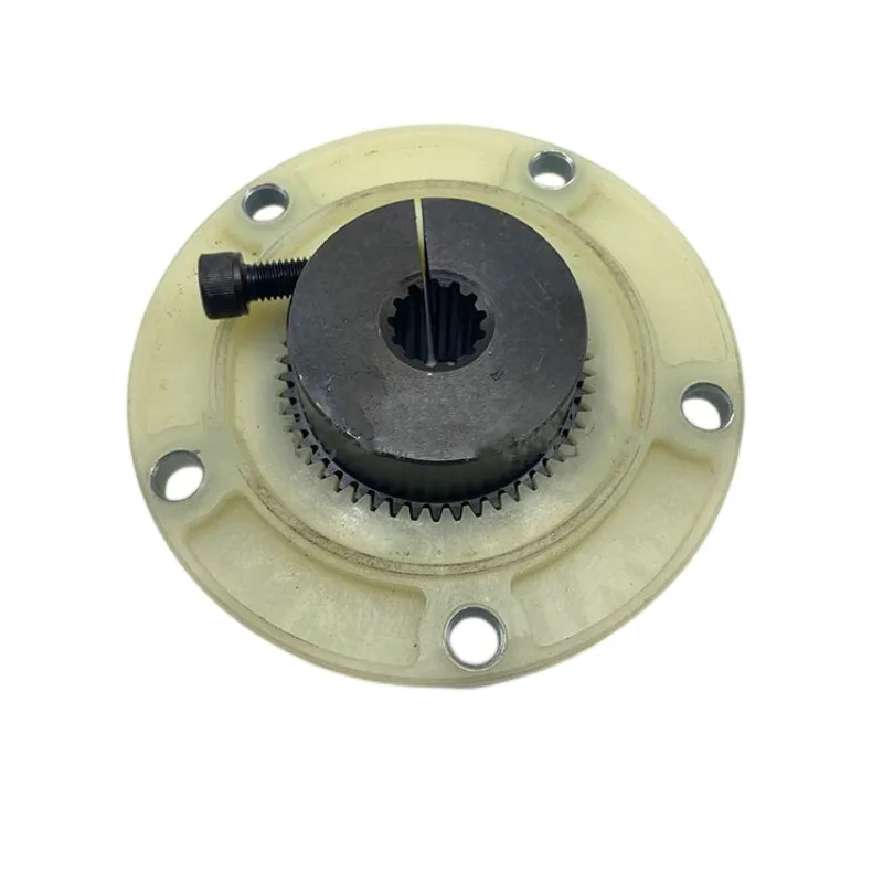 

Excavator accessories Lynx MX331 hydraulic pump large pump connection glue connection plate spline tooth coupling assembly