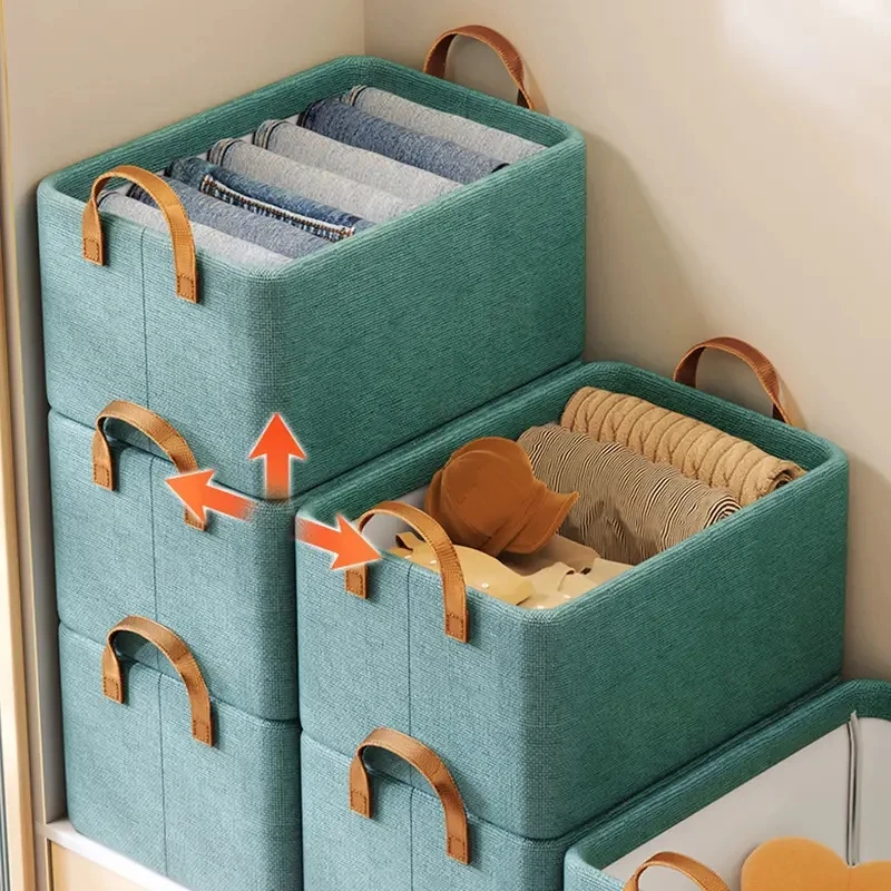 

Thicken Clothes Organizer Pants Sweater Storage Cabinets Drawers Organizer Jeans Storage Box Wardrobe Clothes Storage Organizers
