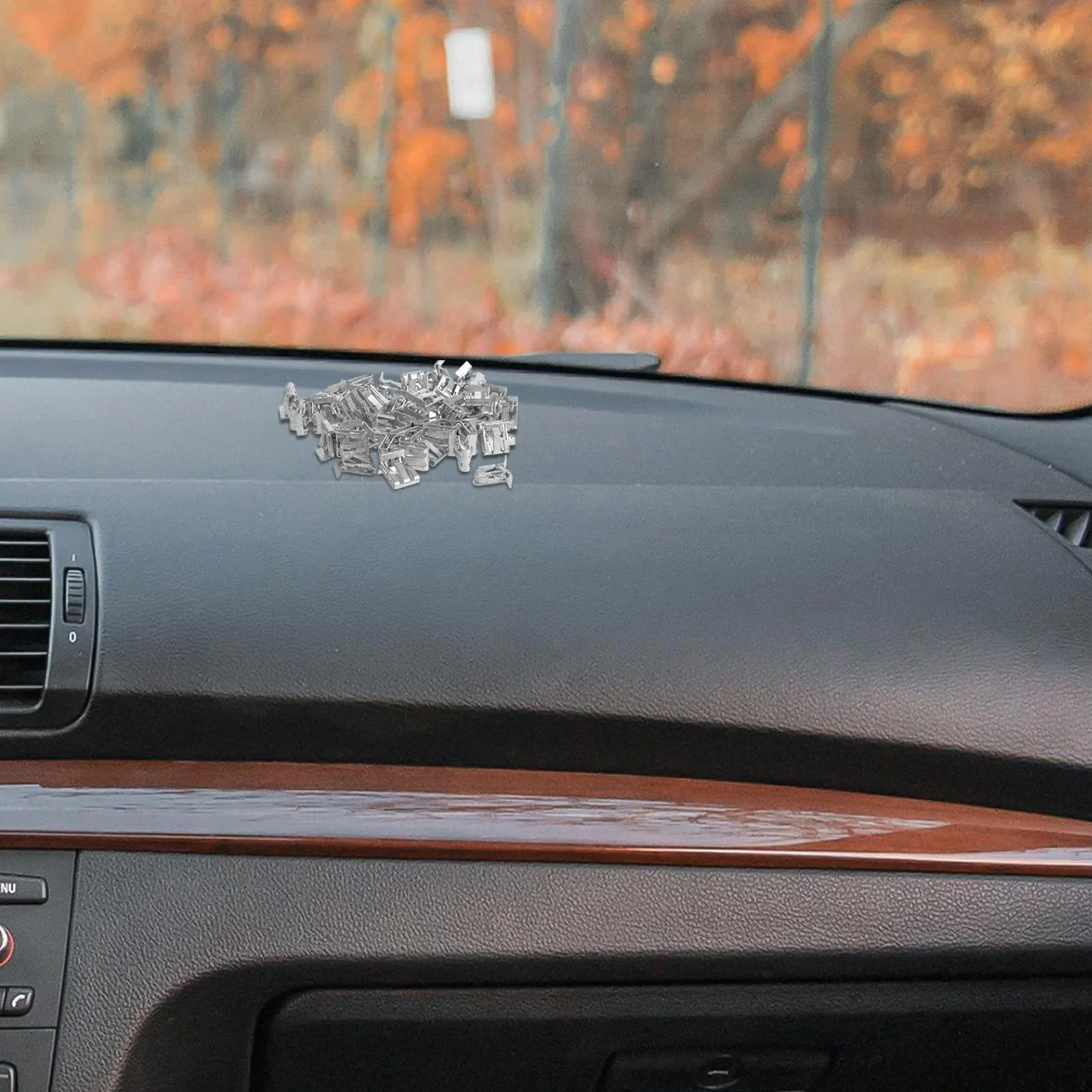 

50Pcs Interior Trim Retainer Clips Carbon Steel Car Dash Panel Fastener Automotive Dash Clips Console Repair Car Clip Automotive