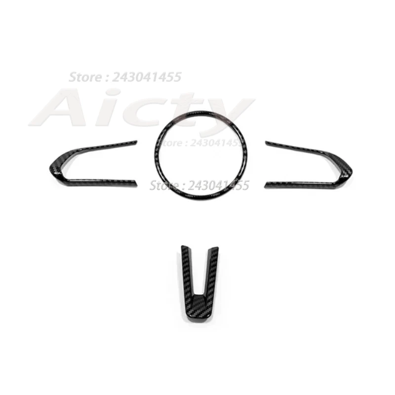 For Mazda 3 Axela BP CX-30 DM cx-50 2024 Steering Wheel Trim Circle Sequins Ring Cover Button Decoration Accessories