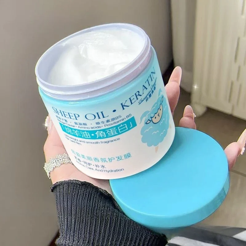 

Keratin Perfumed Hair Mask 500g Nourishing Treatment Strengthens Smooths Frizz Reduces Breakage