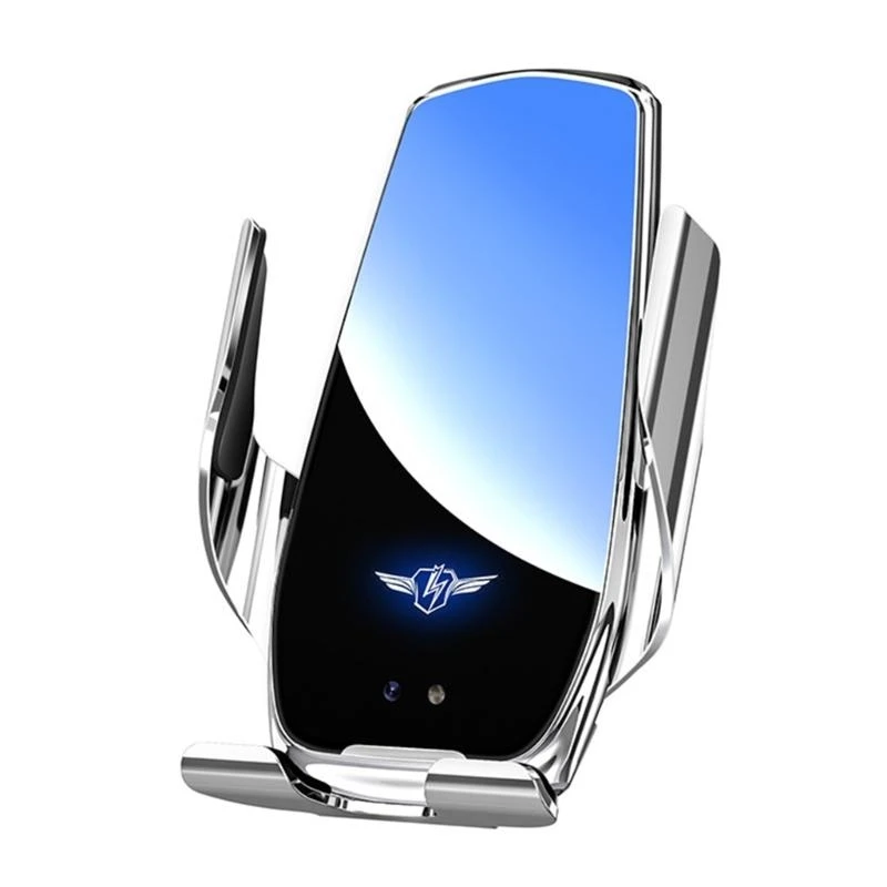 

37cd Car Air Vent Mounted Phone Stand Shockproof Auto Clamping Stand for 15 14 13 Wireless Charging Holder