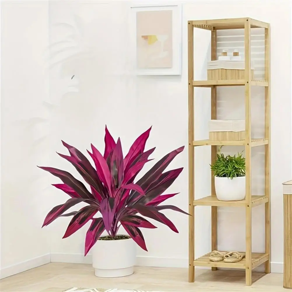 

Weather-resistant Artificial Plants Realistic Artificial Fern Plants Uv Resistant Dragon's Blood Tree Foliage Vibrant for Garden