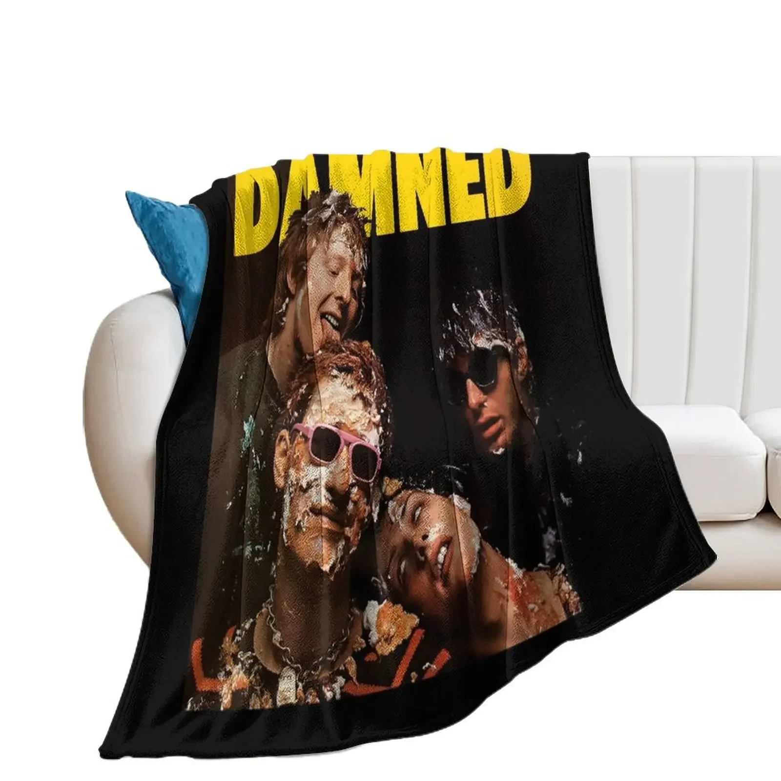 

The Damned damned damned Throw Blanket Sofa Nap Warm Sofas Blankets