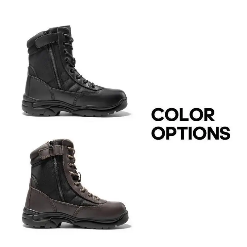 

Мужские рабочие ботильоны, трансграничные новые ботинки со стальным носком и текстурой Ci Walk Faion Single oes, искусственный длинный мех