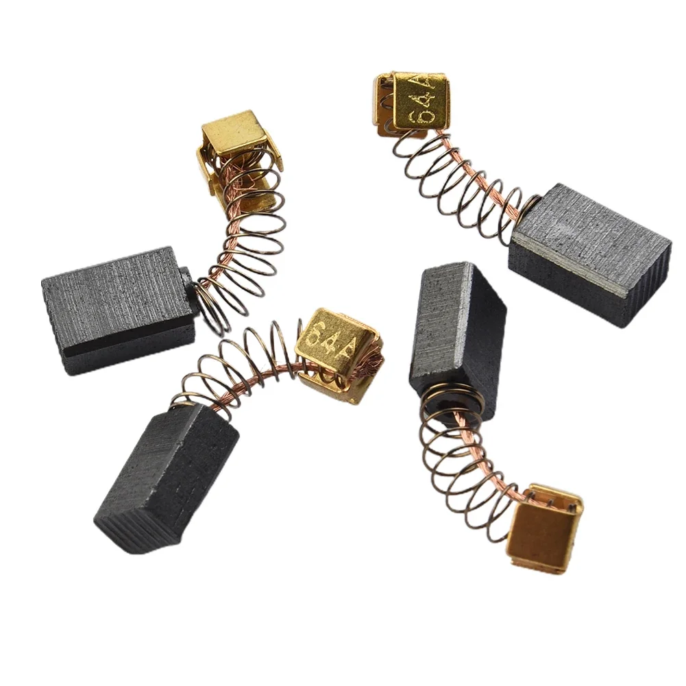 

Ten Piece Set Of Carbon Brushes Perfectly Suited To Replace Worn Components In Common Electrical Devices Like Model CB57