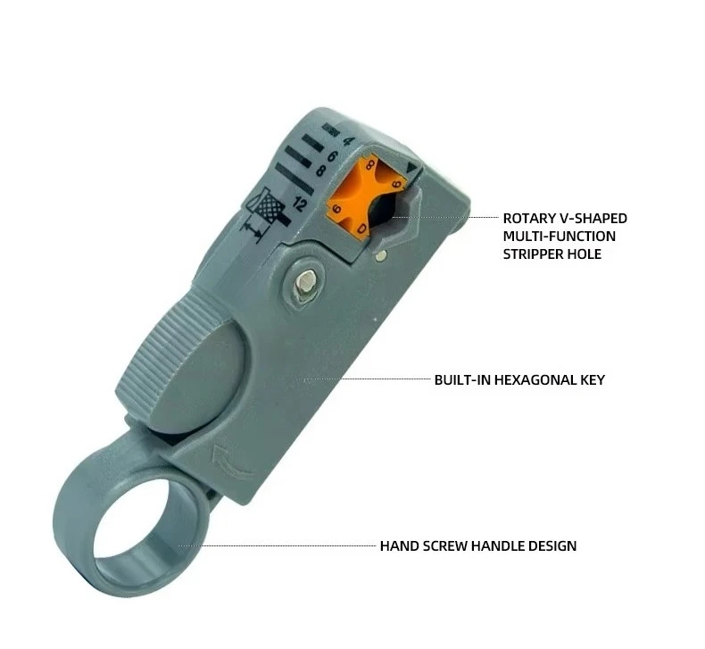 Combination Tool Kit 8 In 1 Crimping Tool Set With Screwdriver Ht-330k Practical Metal Piler