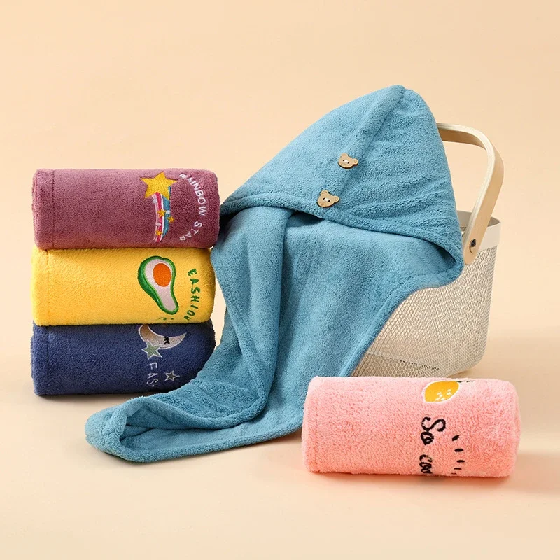 النساء لينة ستوكات المناشف قبعة الدش منشفة قبعات الحمام للنساء غطاء للشعر الجاف التجفيف السريع لينة لسيدة عمامة رئيس فتاة منشفة #1