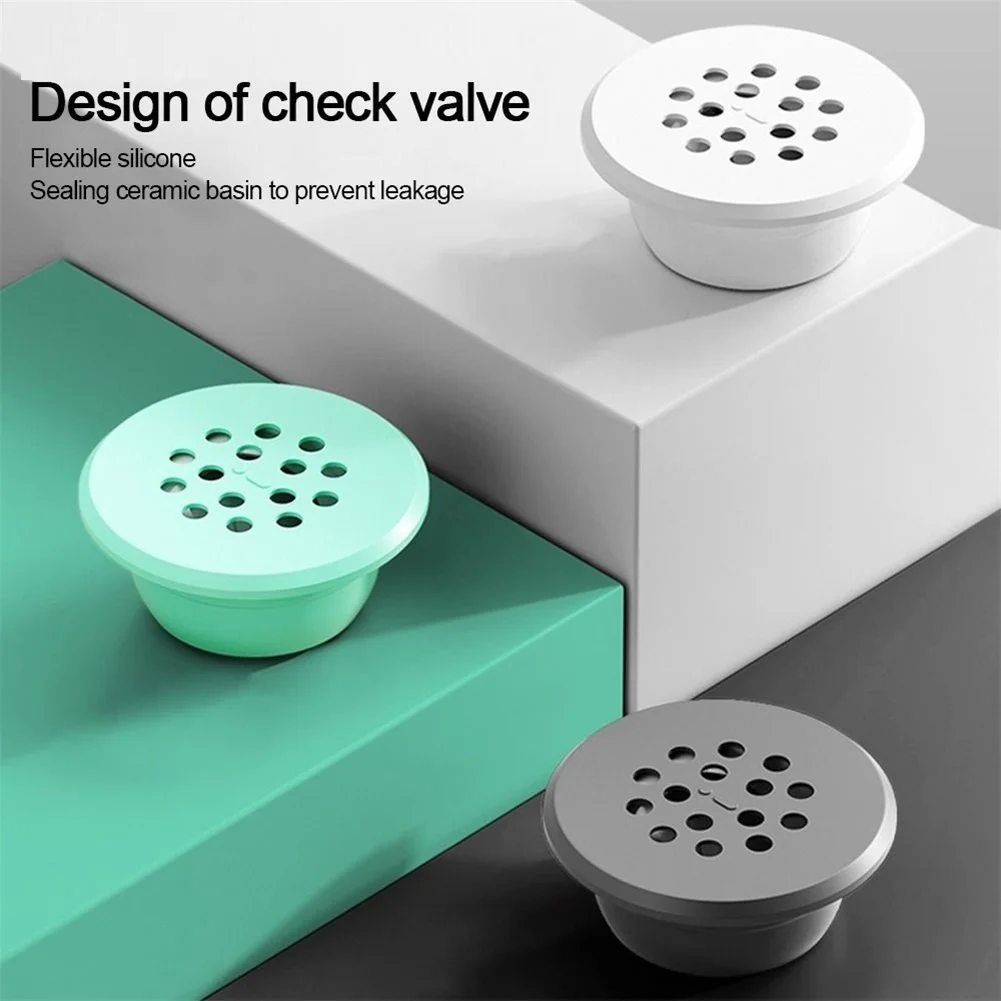 Overflow Hole Seal for Kitchen and Bathroom Sinks Constructed from Silicone with Built-in Hair and Debris Filter System