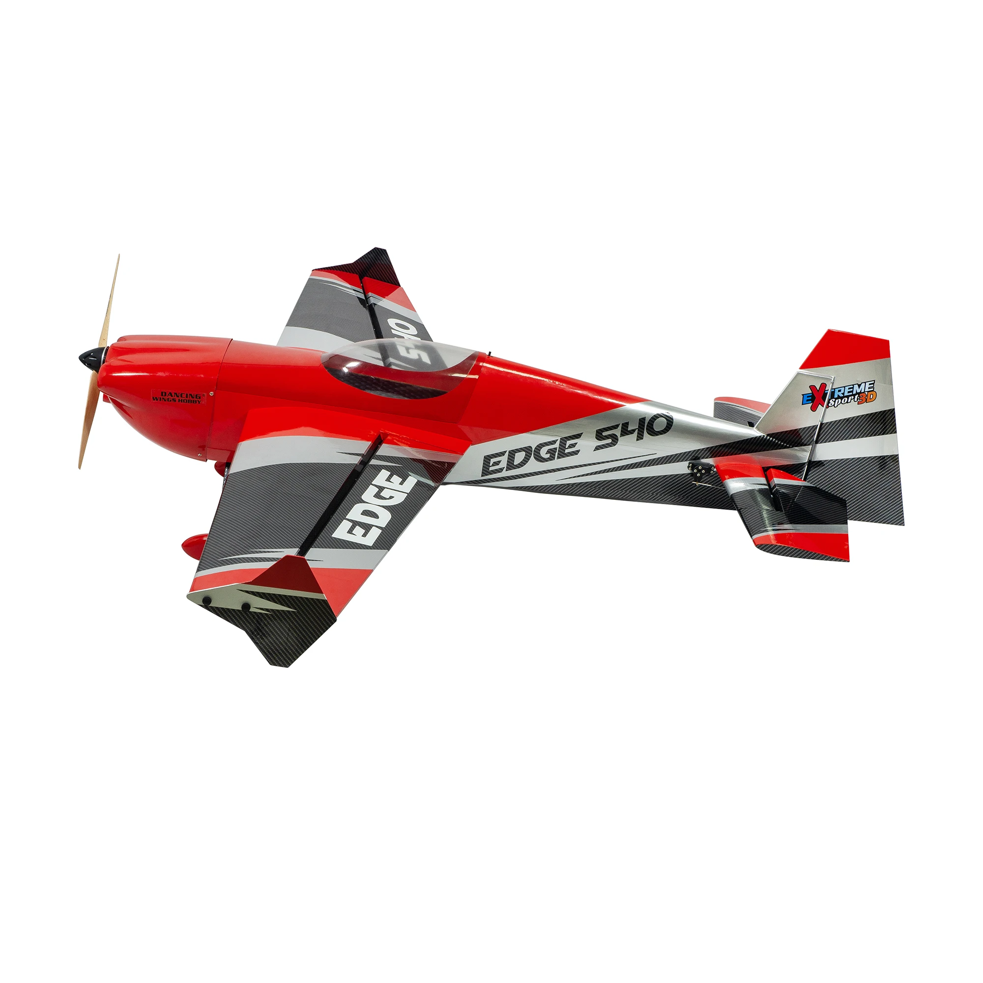 AEORC XCG04 1.52M Edge-540 Balsawood ARF 3D Aerobatic Red RC Plane AT4125 540KV 6S 80-100A ESC ≥6CH High Precision Wood Parts