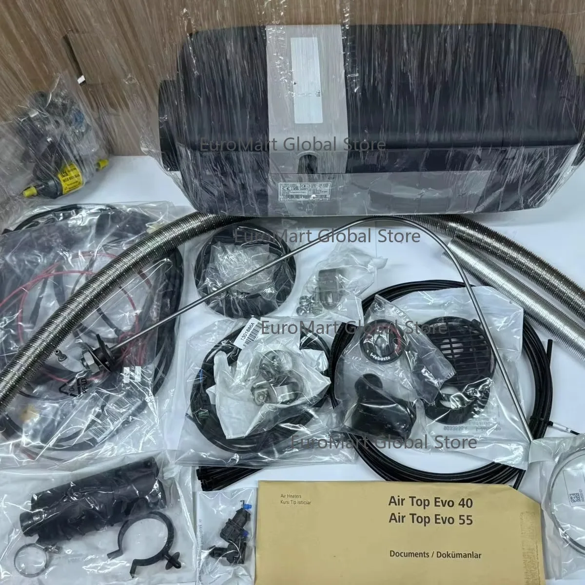 

Автономный отопитель EVO 55 12V для зимнего парковки с 2-летней гарантией, производство Германия, 1 комплект для комфортного зимнего парковки