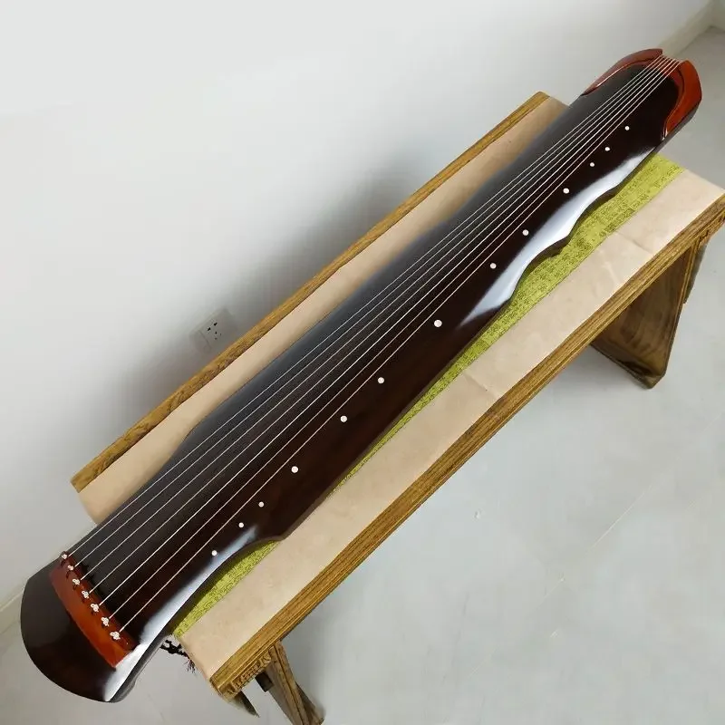 New Guqin Chinese Strings Instrument Traditional Finger Pick Travel Hard Shell Case Professional Musical Instruments Accessories