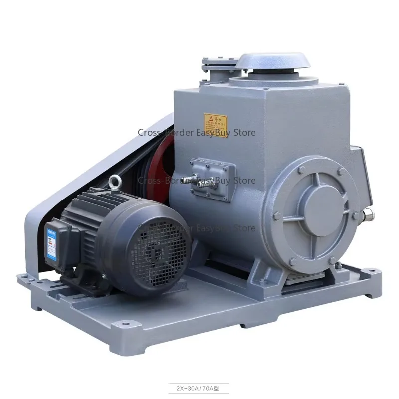 

Wholesale Price 2X Oil Sealed Industrial Double Stage Sliding Vane Type Rotary Vacuum Pump