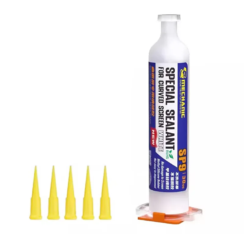 Mechanic Adhesive Glue Touch Screen Frame Caulking Glue Black White Mobile Phone Screen Bonding Glass Frame Repair Glue