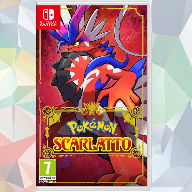 Nintendo Switch: Pokemon Scarlet/Scarlatto Video Game (Italian Version)