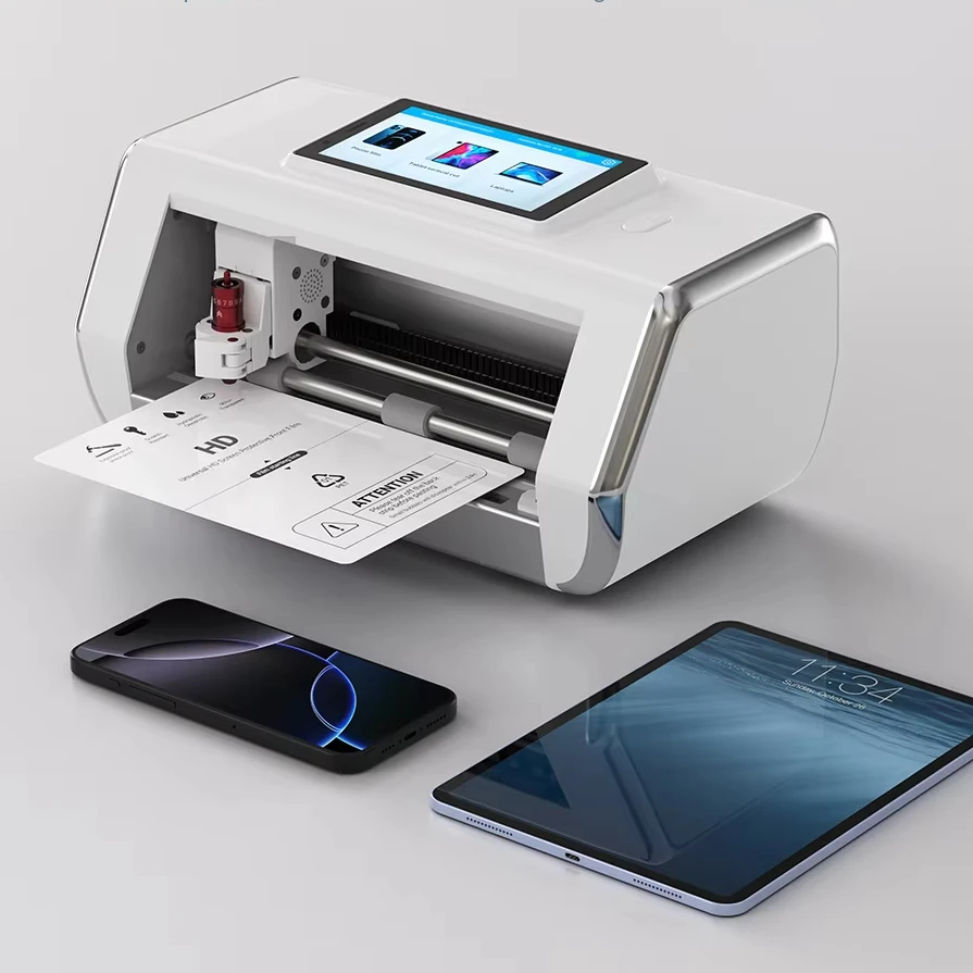 

Factory OEM Custom Mini 5G Hydrogel Screen Protector Cutting Machine for Phones
