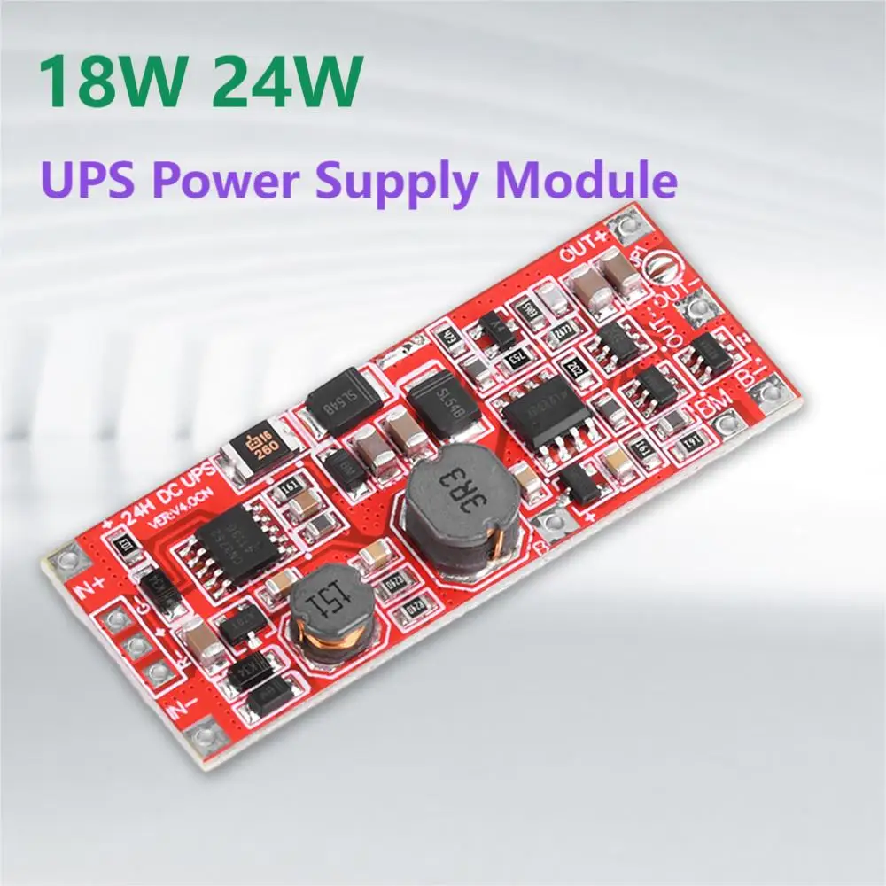 DC 12V/15V 18W 24W UPS Power Supply Module Uninterruptible Power Control Board 2S V4.0CN Charging Protection Module