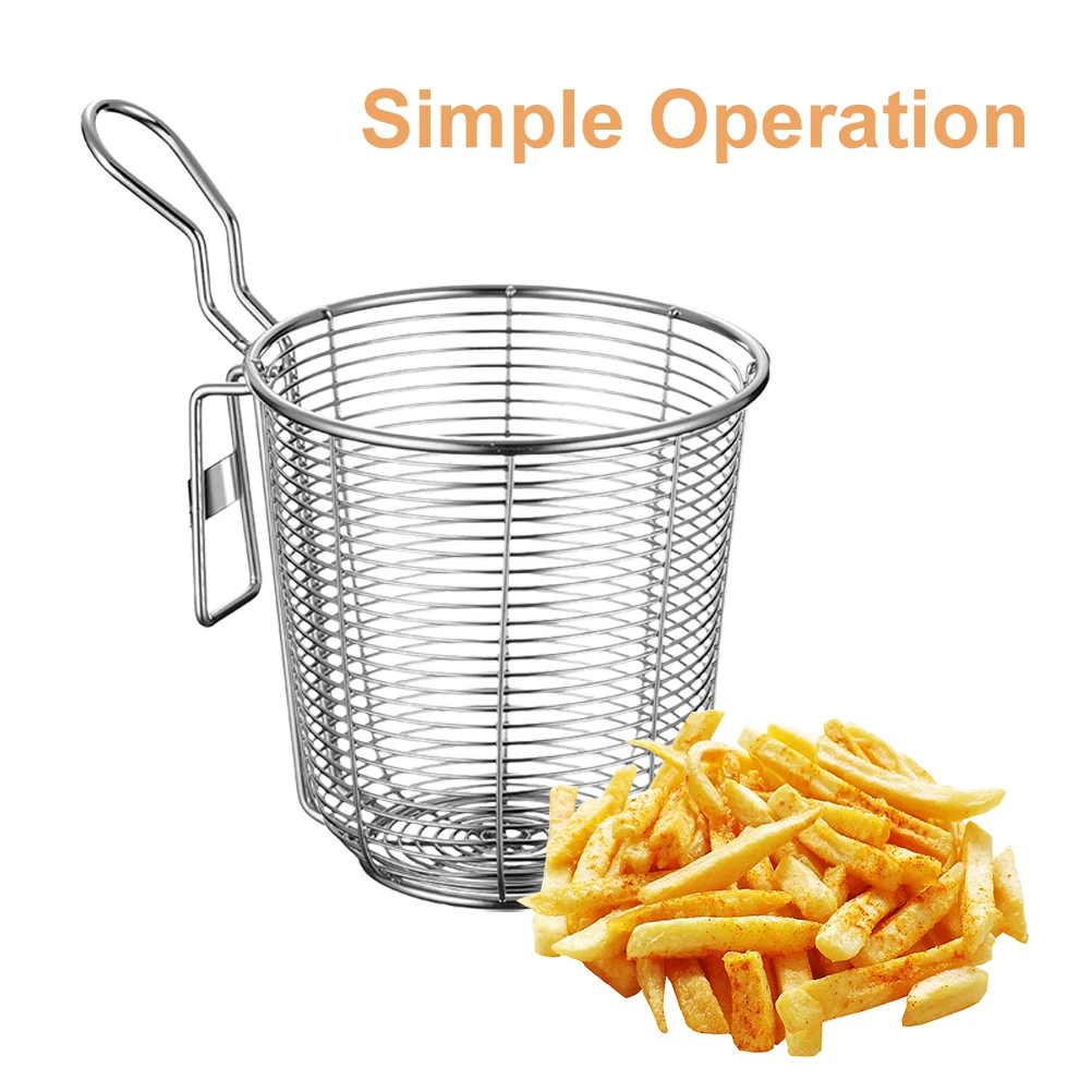 Sieb Korb Mesh Pasta Nudel Lebensmittel Löffel Schaufel Topf Edelstahl Skimmer Hot Spider Spaghetti Griff Metall Sieb