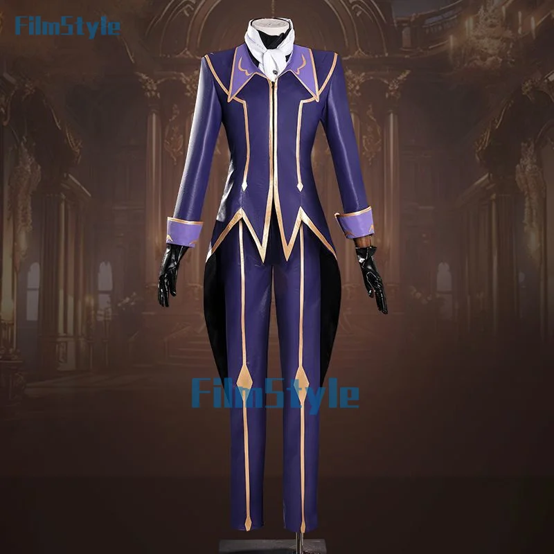 Lelouch of the Rebellion ZERO Cosplay Costume - Uniform with Mask & Cape for Halloween Christmas Carnival Party 2026 - view 3