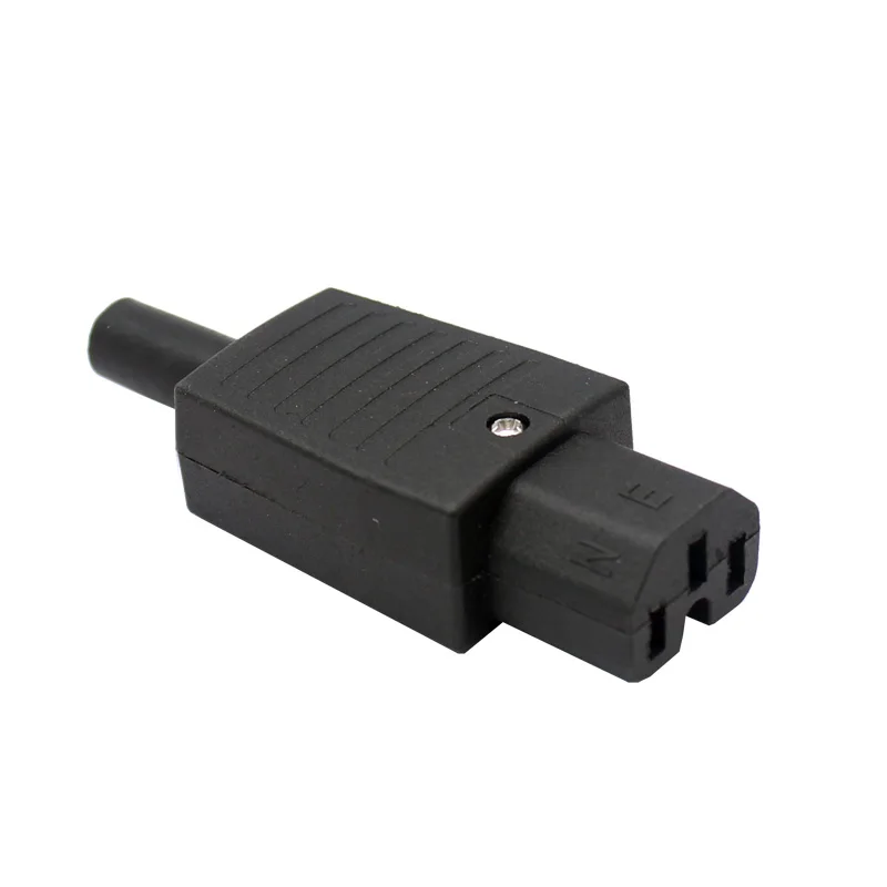 IEC 320 C13 socket adaptor 10A 250V ABS multifuctional Power plug adapter,IEC Self-wiring socket