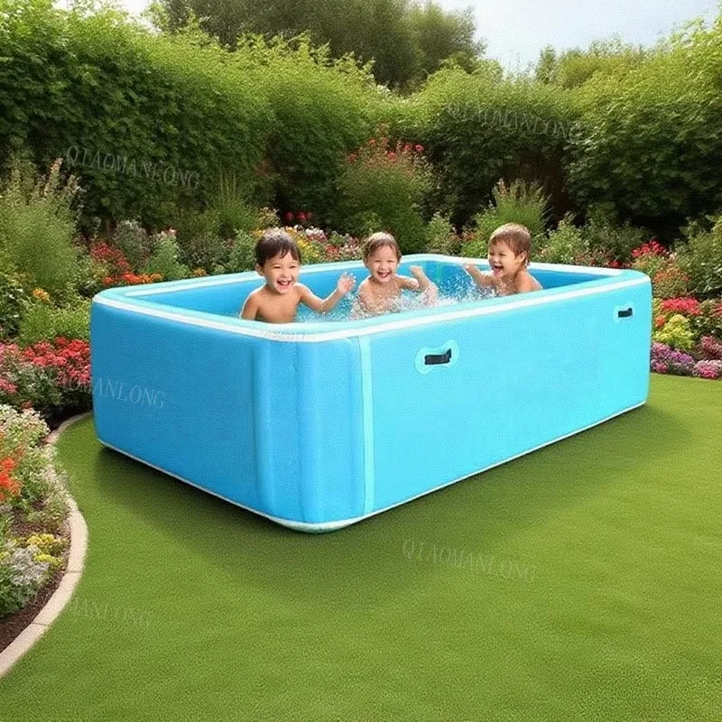 2026 Outdoor Big Size Summer Water Play Plunge Pools Portable Pvc Inflatable Pool Swimming Pools Summer  Customizable size