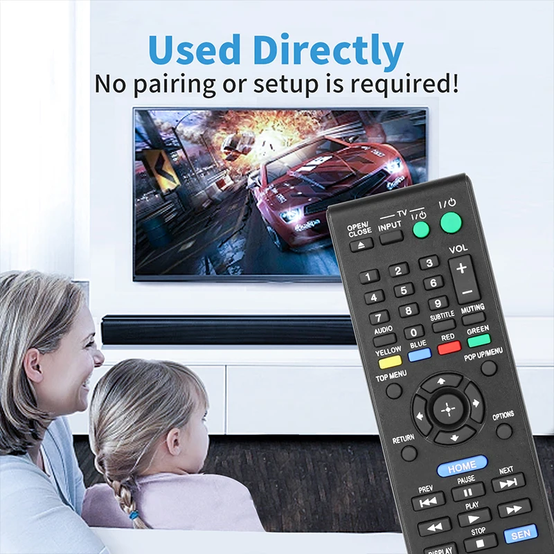 RMT-B120A Remote Control For Sony Blu ray Disc Player BDP-S190 BDP-S390 BDP-S490 BDP-S510 BDP-S590 BDP-S1100 BDP-S3100 BDP-S4100