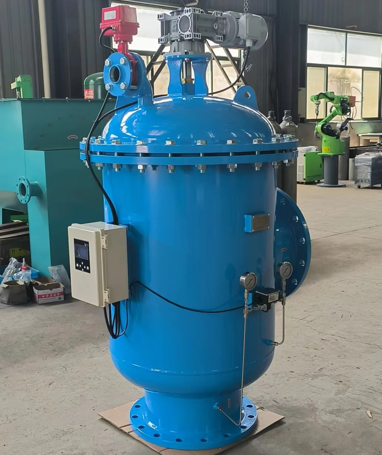 التناضح العكسي التنظيف التلقائي معالجة المياه الصناعية نظام تنقية المياه