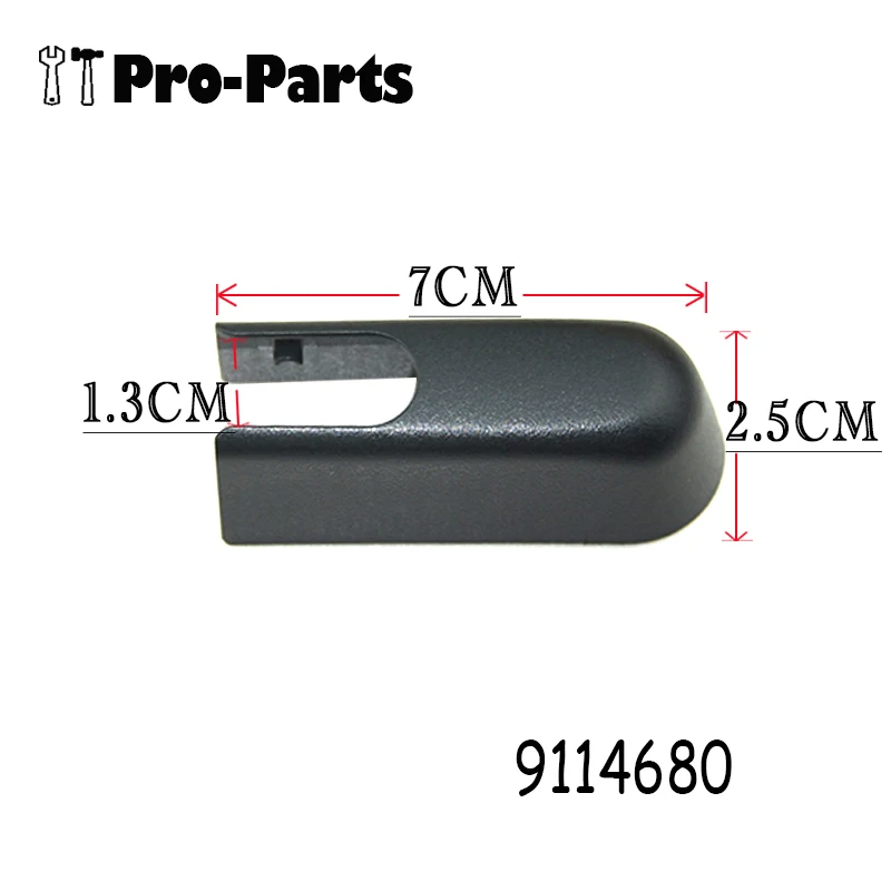 Rear Wiper Arm Cover Cap 9114680 for Opel Meriva A B Corsa C Zafira Vectra