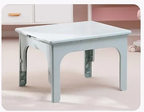 Children's learning folding table heightened plastic table eating table new material storage portable