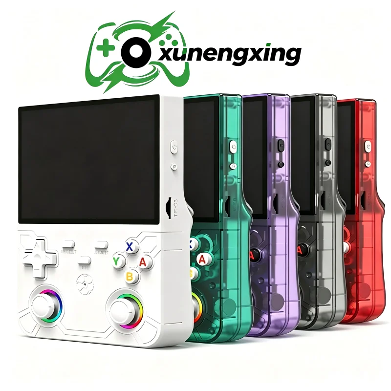 Retro Handheld Game Console R36 Ultra X WIFI 4.5 Inch IPS Screen Open Source Linux Portable Video Game Player 64G/128G Memory