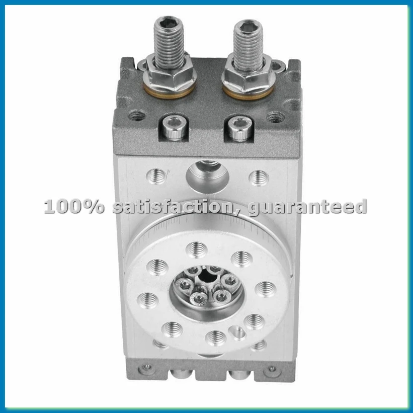 MSQB-10A 180 Degree Adjustment Type 15mm Rotary Pneumatic Cylinder 0-60°C-A50M