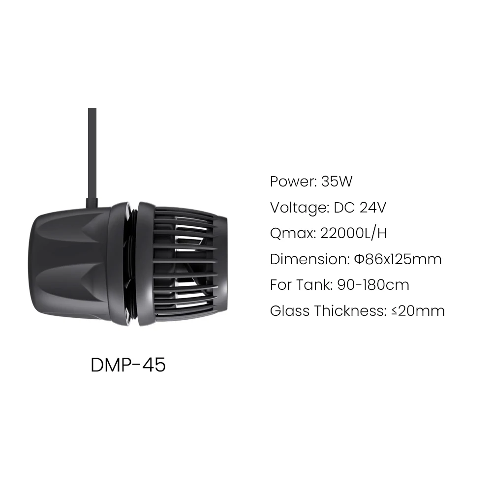Jebao Jecod DMP-5/10/15/20/30/40 Nieuwe Smart Bluetooth App Controle Draadloze Zoetwater zoutwater Aquarium Aquarium Wavemaker Pomp