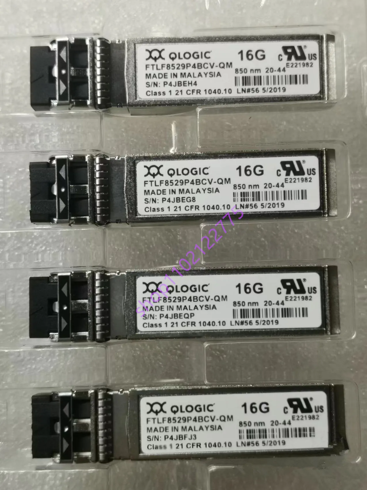 Qlogic Fiber Module Sfp 16GB FTLF8529P4BCV-QM/16G 850NM 100M SR LC-LC Sfp Fiber Transceiver