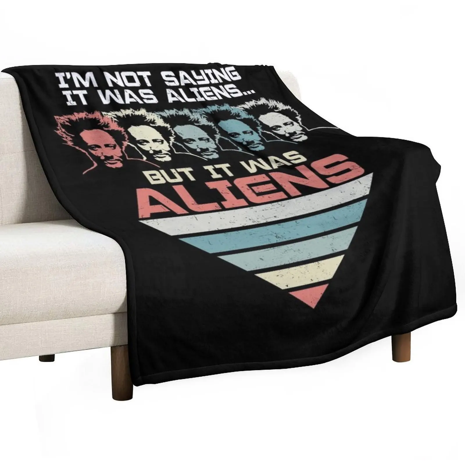 

But It Was Aliens Giorgio Tsoukalos Ancient Aliens Throw Blanket Decorative Sofas Heavy Blankets