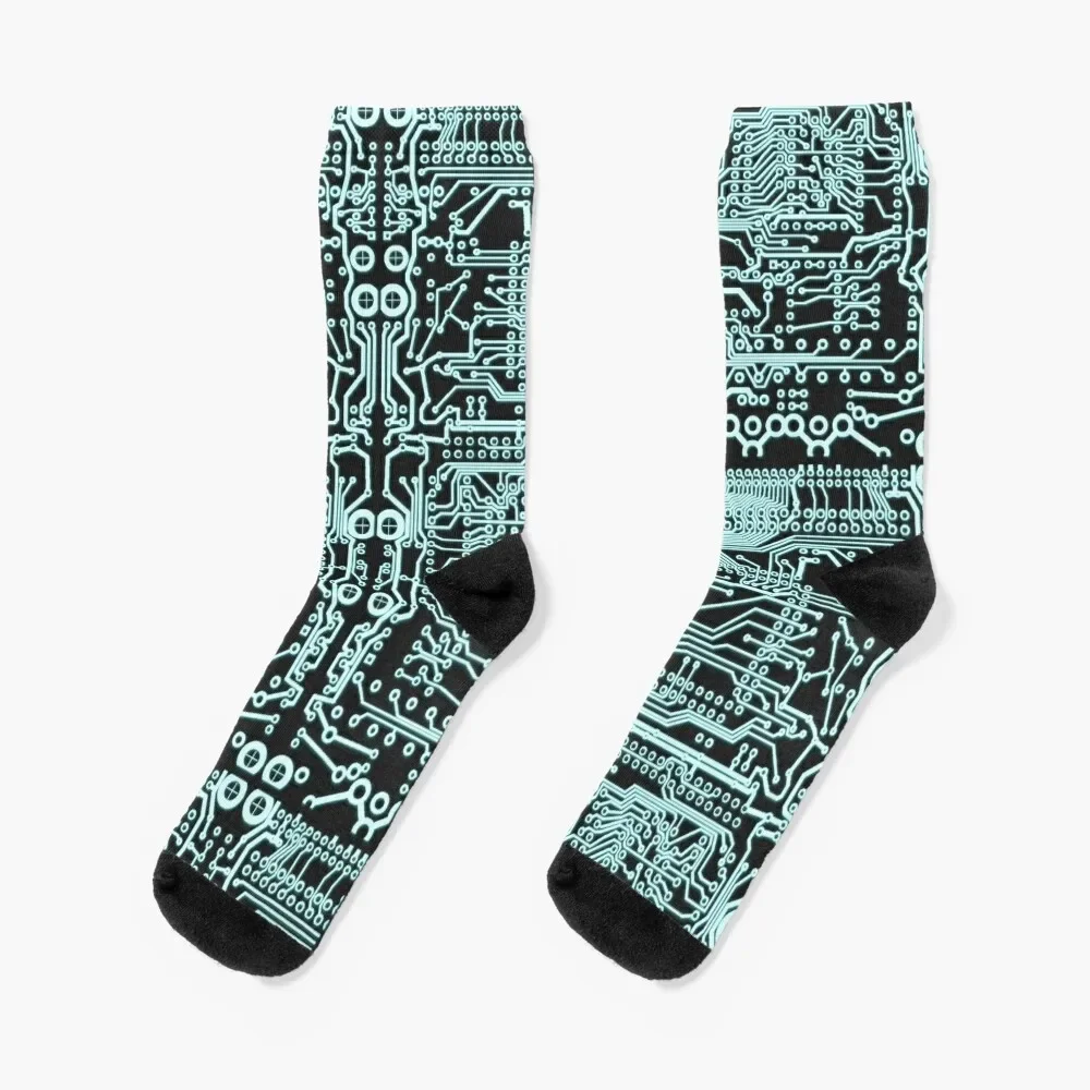 

Glowing Circuit Socks cartoon Children's gifts Socks For Women Men's