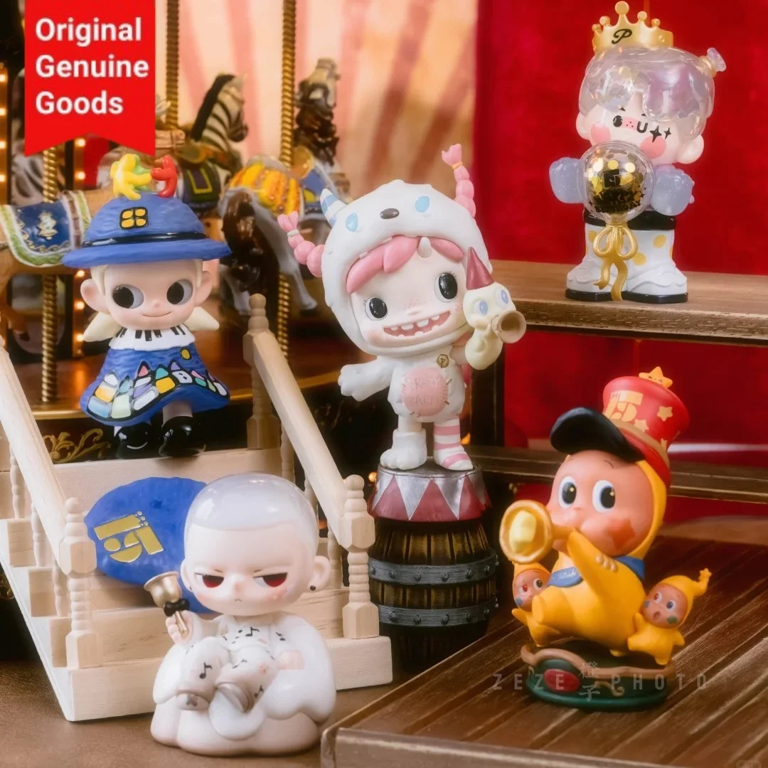 

New Original Celebrating The Moment 15th Anniversary Series Blind Box Labubu Skullpanda Dimoo Figure Desktop Decorat Toys Gift