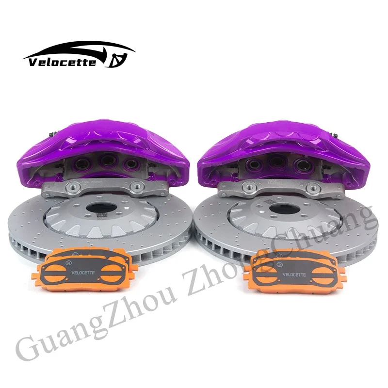 9N 380-400mm brake discs car accessories spare parts 19-20inch 6-pot brake caliper for golf 7 body kit ford focus rs uaz clio 2