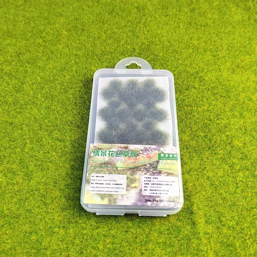 104/35/28/5pcs model scene grass needle straw frame irregular military layout model of vegetation bushes Microlandscape model