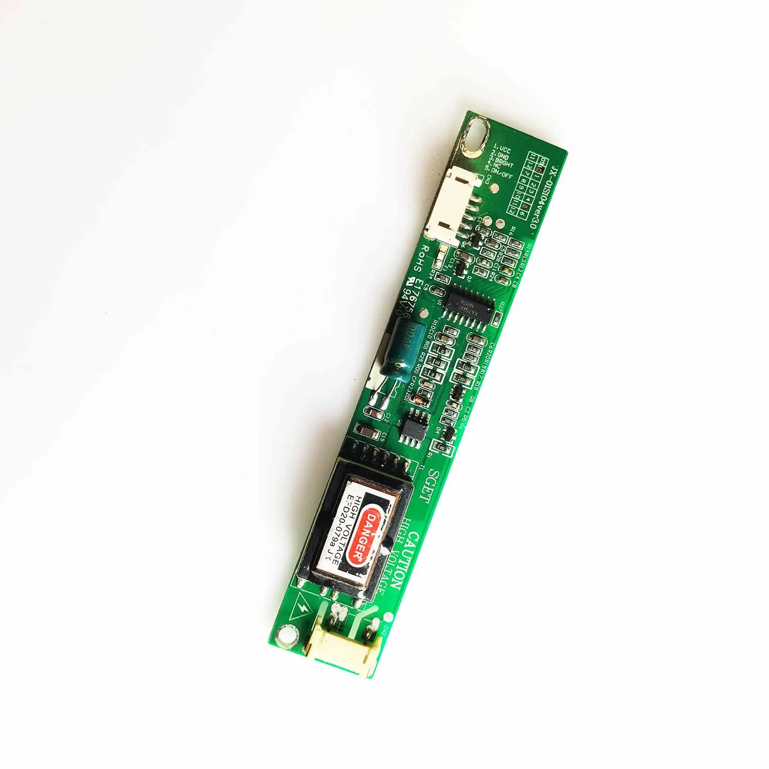 Hoogspanningsbalk E176756 Rohs JX-01S104ver3.0 Omvormer