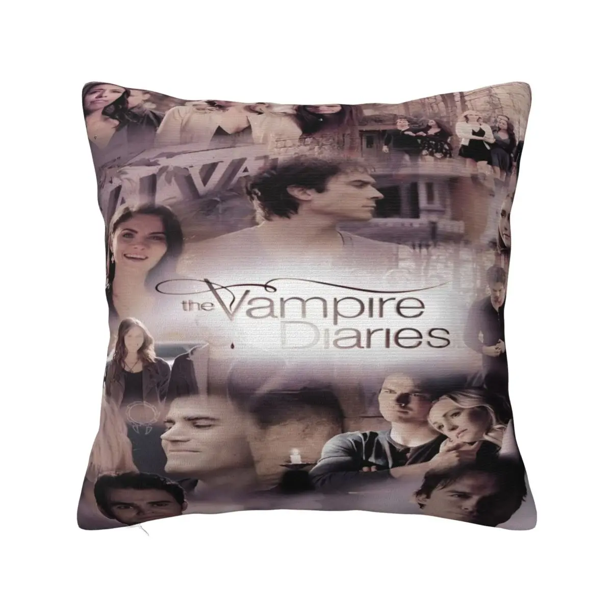 Y2K Home The Vampire Diaries MovieDecorations Pillowcases Stuff Pillow Covers Zippered Multiple Sizes