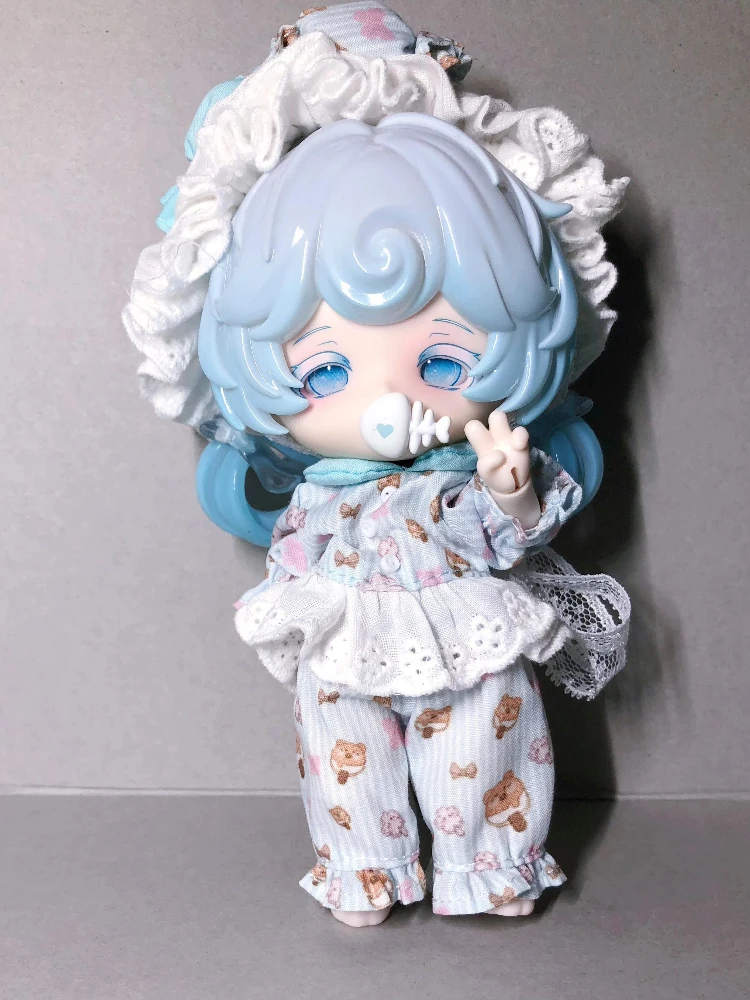 كعكة الحليب الملونة Bingbing Chou 12-Point يمكن ارتداؤها كدمية Bjd صندوق أعمى الديكور لهدية المهرجان