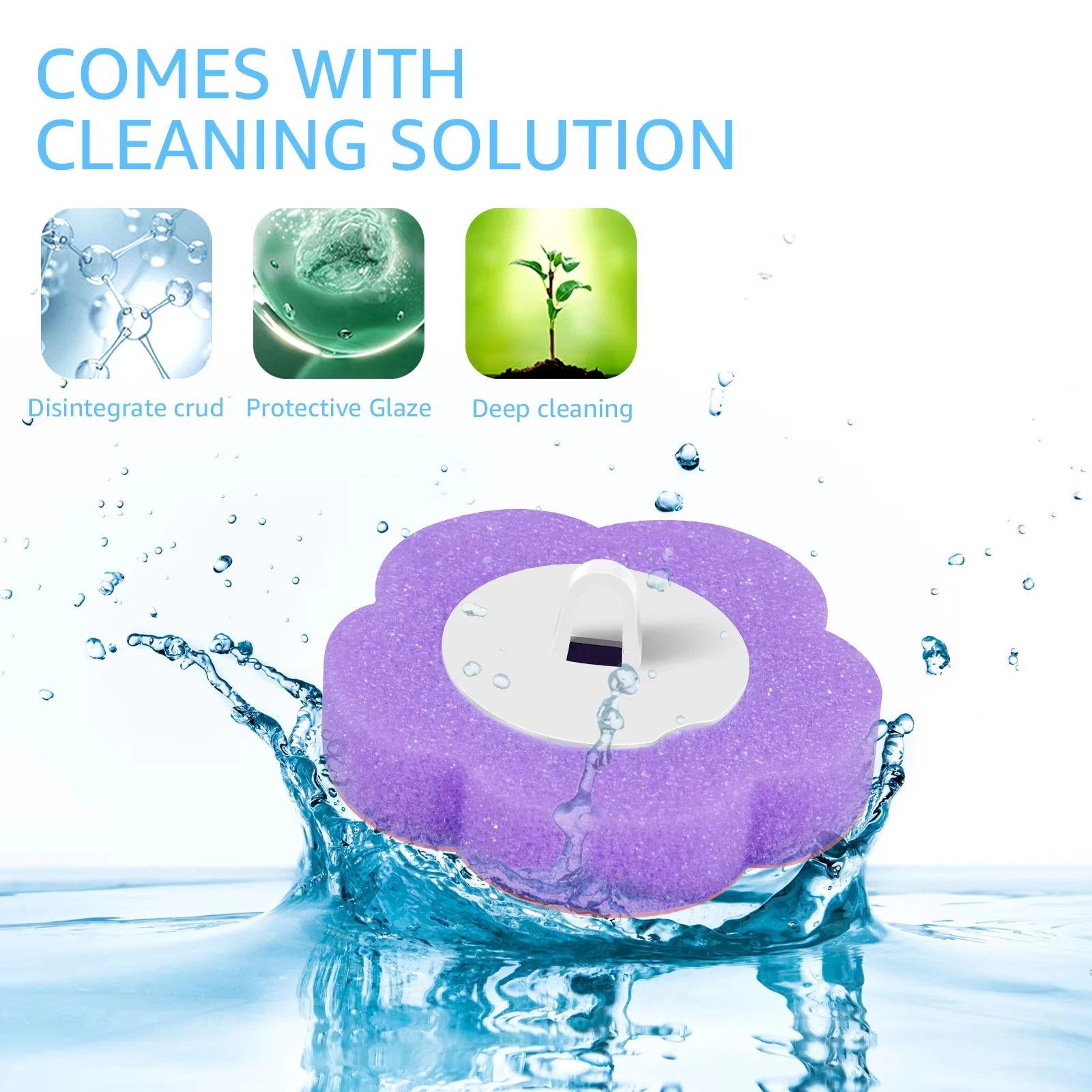 The New Type Of Toilet Brush Is A Toilet Brush That Integrates An Automatic Lid Base A Cleaning Brush A Disposable Toilet Brush