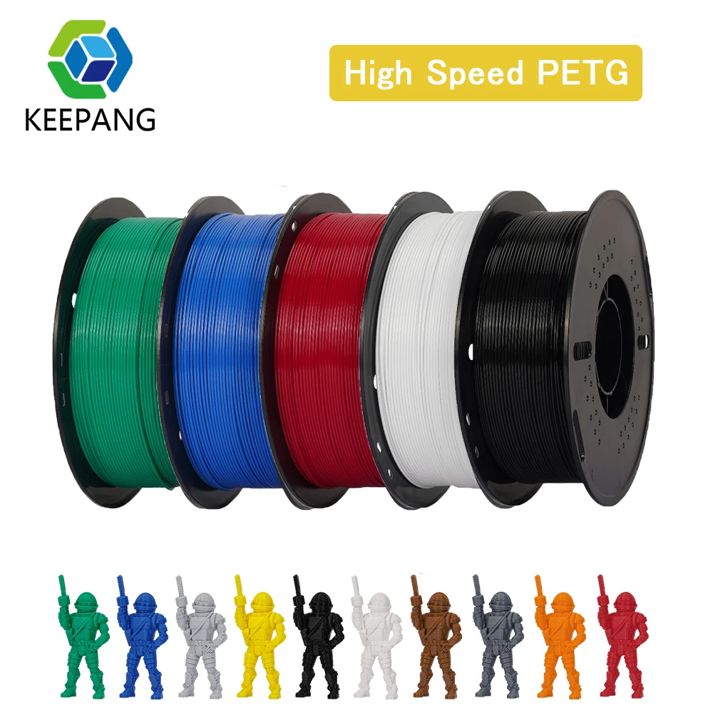 

10KG Hyper PETG Filament 1.75mm/-0.02mm High Speed Printing Material HS PETG 3D Printer Filaments for Bambu Lab FDM 3D Printer