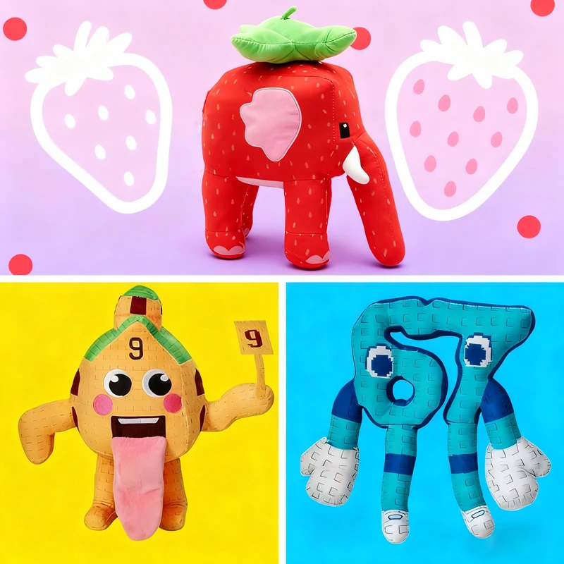 Nouveau volez un cerveau Esok Sekolah peluche jeu chaud périphérique peluche mignon dessin animé No. 9 maison peluche poupée jouet Gamer Fans cadeau