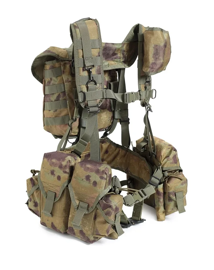 Imagem -02 - Replica Tactical Multifuncional Carrying Camo Vest Exército Peito Rig Força Especial Russo