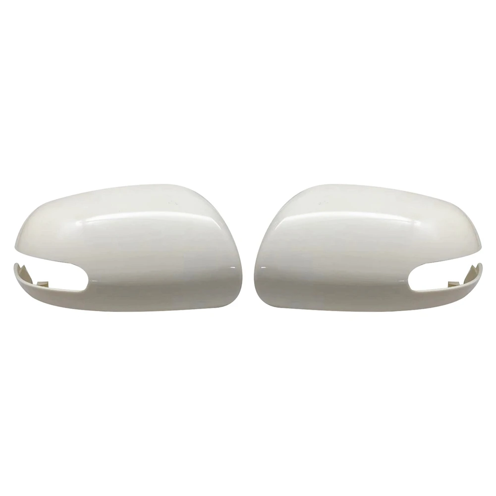 

AD05-1 Pair Left & Right Side Door Mirror Cover Rearveiw Mirror Cap for Kia Forte Cerato 2009-2010