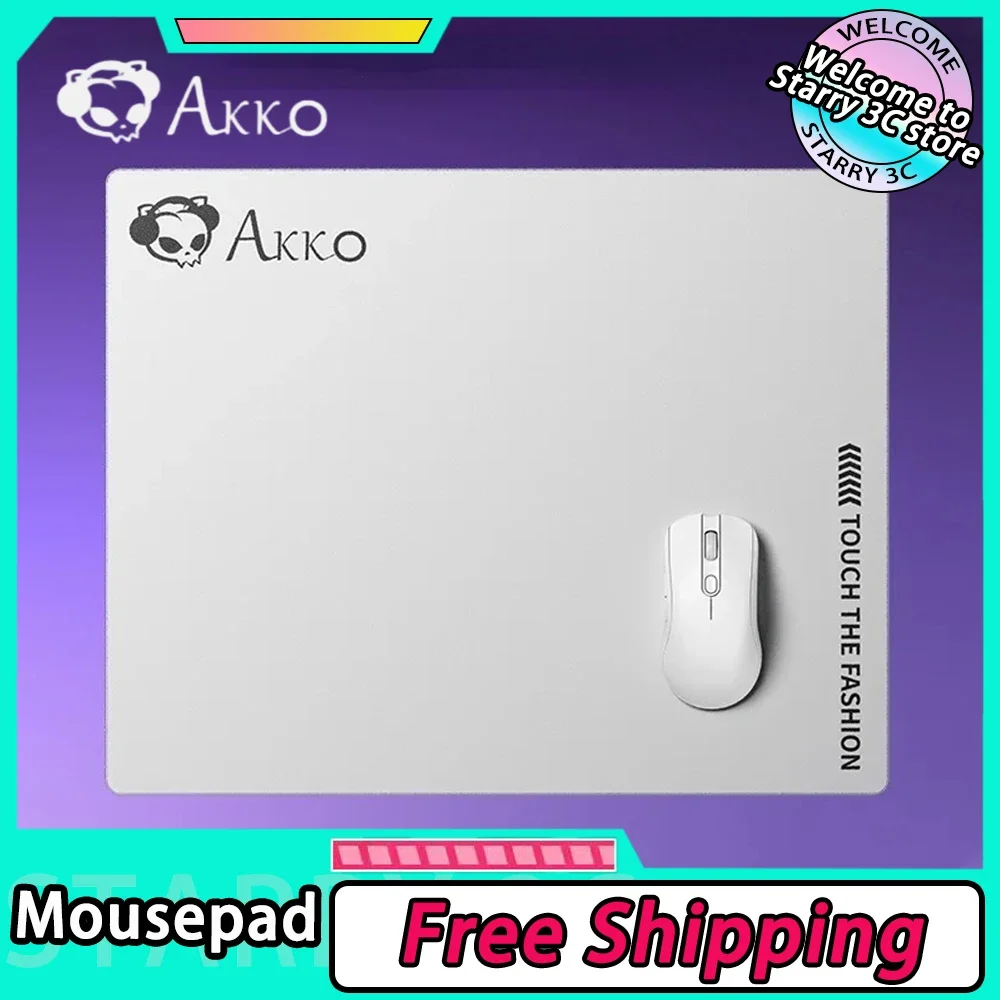 

AKKO Mousepad Pad High Speed Smooth FPS E-sports Smooth Rubber Mousepad 3x500x400mm Pc Gamer Accessories Mouse Mat CS Valorant